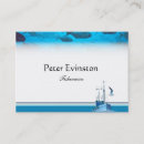 Zoek naar vissersboot visitekaartjes Oceaan