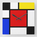 Zoek naar primaire kleuren kunst Mondrian