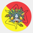 Zoek naar sicilia stickers Trinacria