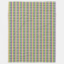 Zoek naar groen gras dekens Diamantpatroon