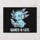 Zoek naar kawaii briefkaarten Axolotl