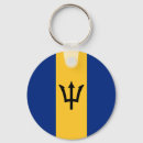 Zoek naar barbados sleutelhangers Vlag van barbados