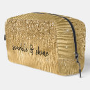 Zoek naar faux cosmetica tasjes Goud