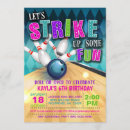 Zoek naar bowling posters uitnodigingen Verjaardagsfeest