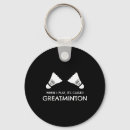 Zoek naar badminton humor sleutelhangers Racket