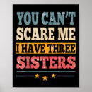 Zoek naar drie zusters posters Grappig