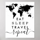 Zoek naar zwarte wereldkaart posters Reis