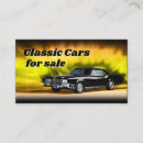 Zoek naar vintage auto visitekaartjes Klassieke auto ' s