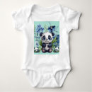 Zoek naar panda baby rompers Groen