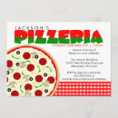 Zoek naar pizzeria uitnodigingen Verjaardagsfeest