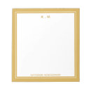 Zoek naar initialen notitieblokken Minimalistisch