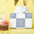 Zoek naar blauw cadeaupapier Naam