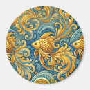 Zoek naar goudvis magneten Blauw