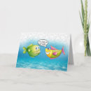 Zoek naar vis kaarten Voor hem