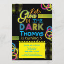 Zoek naar donker uitnodigingen Gloed