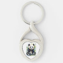 Zoek naar panda hart sleutelhangers Beer