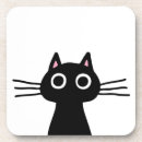 Zoek naar black cat onderzetters Dieren