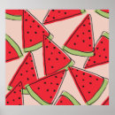 Zoek naar watermeloen achtergrond posters Zomer