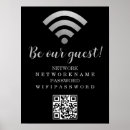 Zoek naar wachtwoord posters Wifi