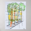 Zoek naar parijs frankrijk posters Waterverf