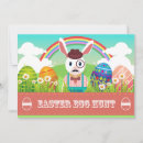 Zoek naar easter egg hunt uitnodigingen Konijn