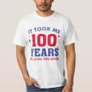 Zoek naar 100 jaar tshirts Gelukkige verjaardag