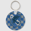 Zoek naar stilte sleutelhangers Blauw