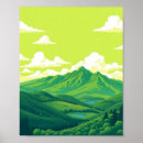 Zoek naar berglandschap posters Illustratie