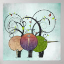 Zoek naar abstracte boom posters Bos