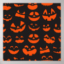 Zoek naar halloween patroon posters Pompoen