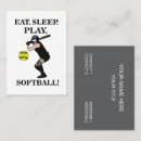 Zoek naar softball visitekaartjes Coach