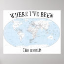 Zoek naar kaart van de wereld posters Geografie