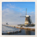Zoek naar windmolen onderzetters Landschap