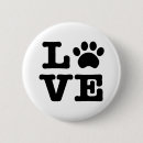 Zoek naar paw buttons Liefde