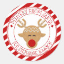 Zoek naar geheime santa stickers Kerstmis