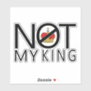 Zoek naar monarchie stickers Protest