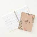 Zoek naar bloemen notitieboeken Vrouwelijk