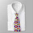 Zoek naar mondrian stropdassen Patroon