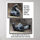Zoek naar grappige gorilla posters Yoga