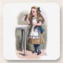 Zoek naar alice wonderland onderzetters Drink me