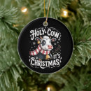 Zoek naar grappige koe ornamenten Feestelijk
