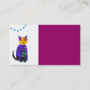Zoek naar verzamelingen visitekaartjes Kat
