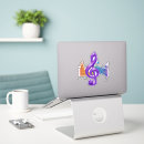 Zoek naar muzieksymbolen stickers Troebelen