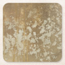 Zoek naar goud onderzetters Abstract