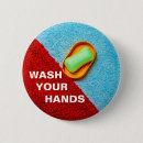 Zoek naar virus buttons Bescherming