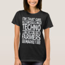 Zoek naar techno meisje tshirts Muziek