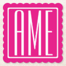 Zoek naar initialen onderzetters Chic