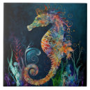 Zoek naar seahorse tegels Waterverf