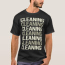 Zoek naar het reinigen tshirts Schoonmaakster