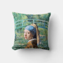 Zoek naar vermeer kussens Meisje met een parel